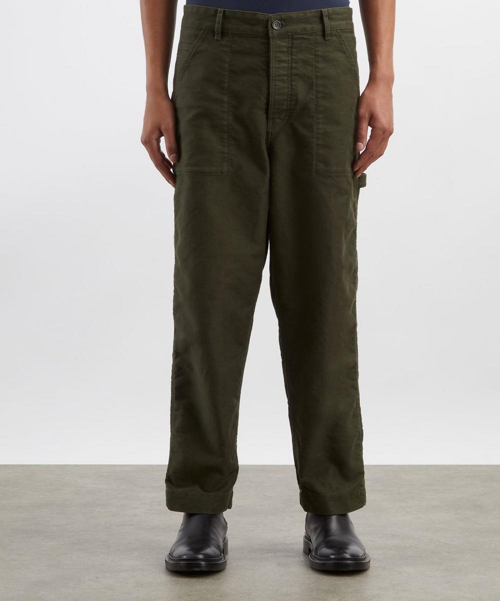 Liberty London YMC Olive Painter Trousers