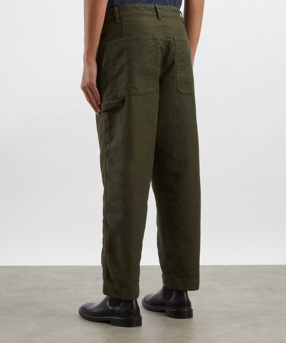 Liberty London YMC Olive Painter Trousers