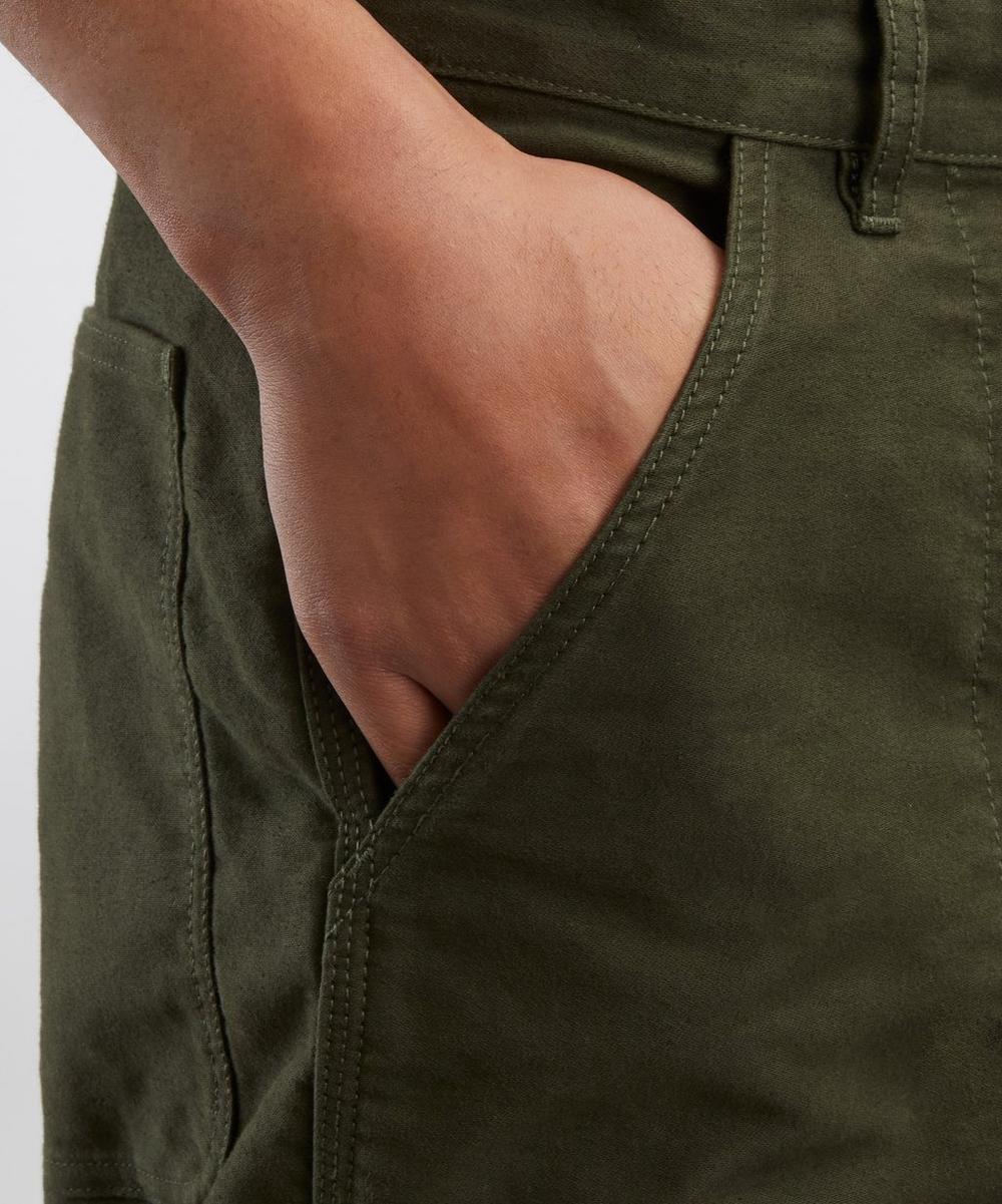 Liberty London YMC Olive Painter Trousers