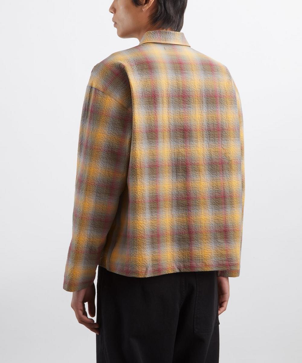 Liberty London YMC PJ Contrast Check Overshirt