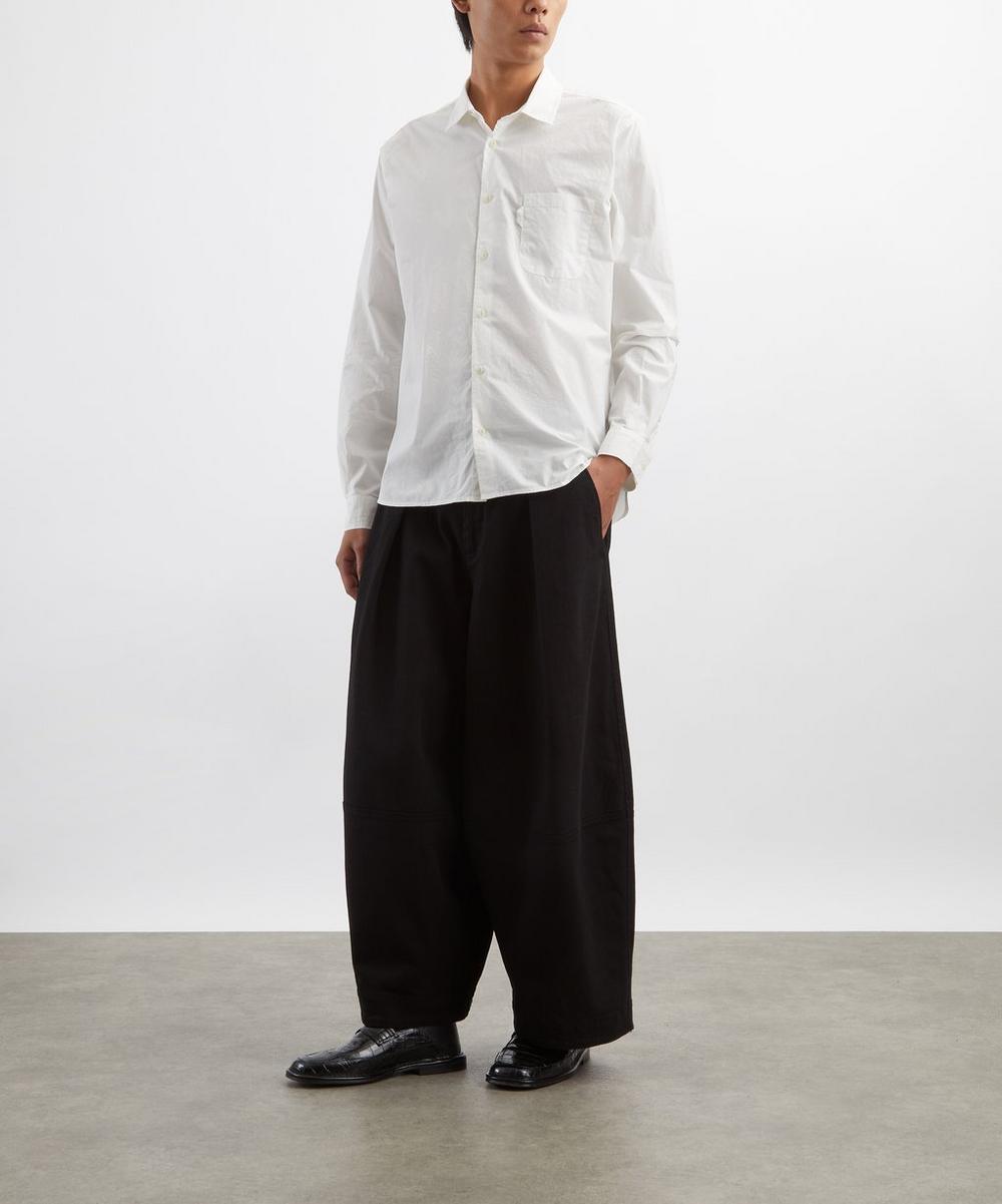 liberty london YMC White Earth Curtis Shirt