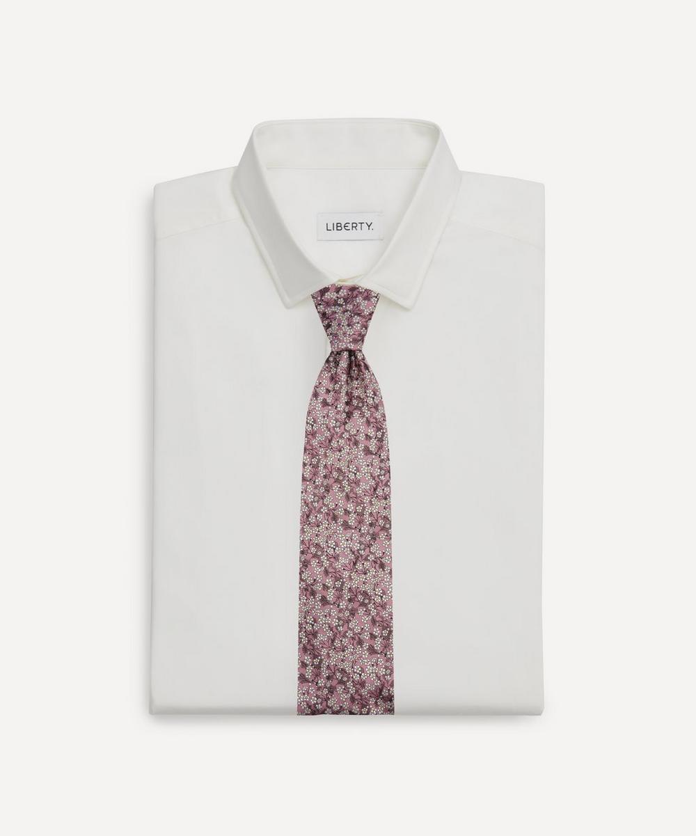 Liberty London Liberty Mitsi Valeria Jacquard Silk Tie