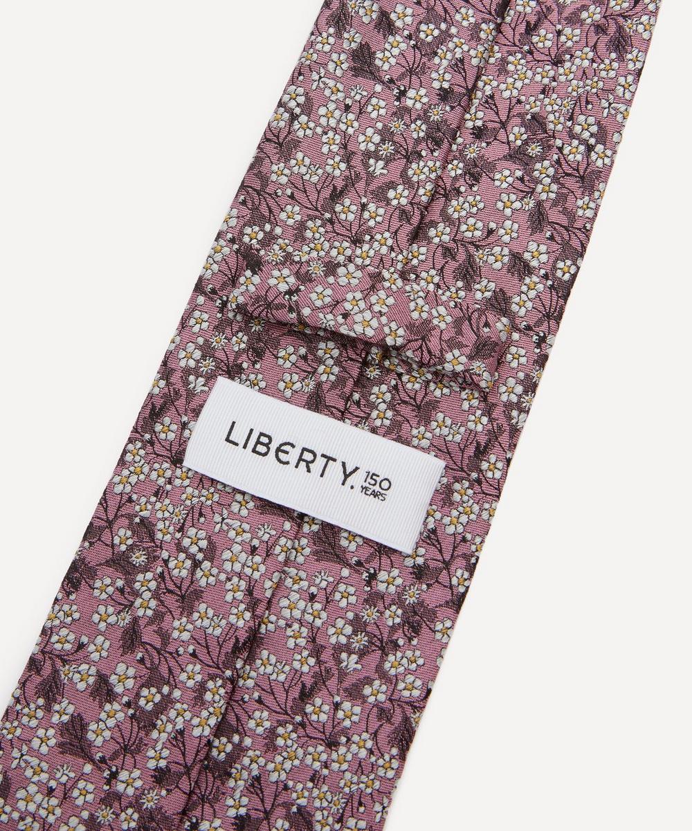 liberty london Liberty Mitsi Valeria Jacquard Silk Tie
