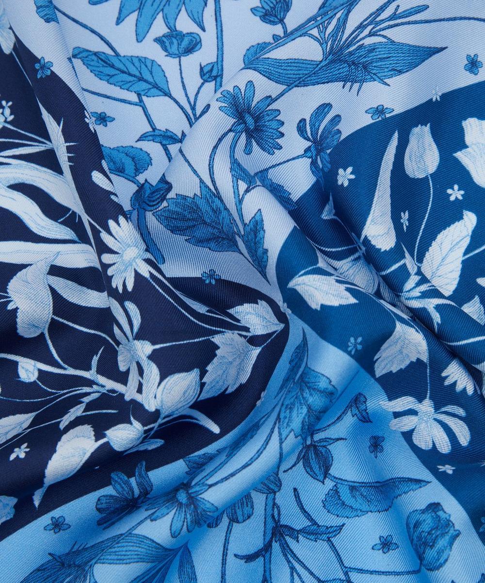 Liberty London Liberty Mono Muse Silk Pocket Square