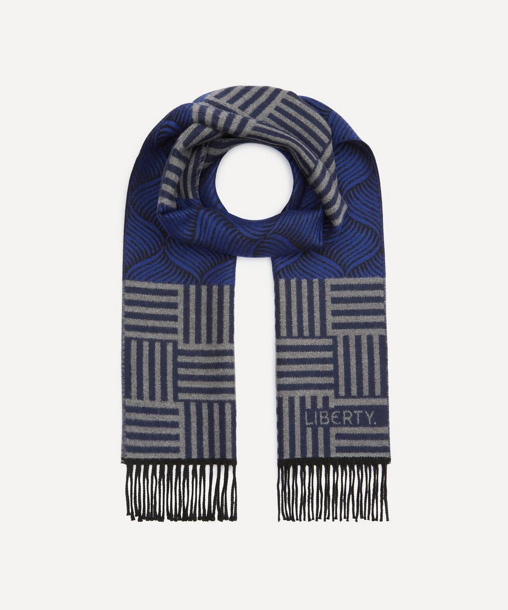 Liberty London Liberty Palazzo Stripe 35X180 Wool Scarf