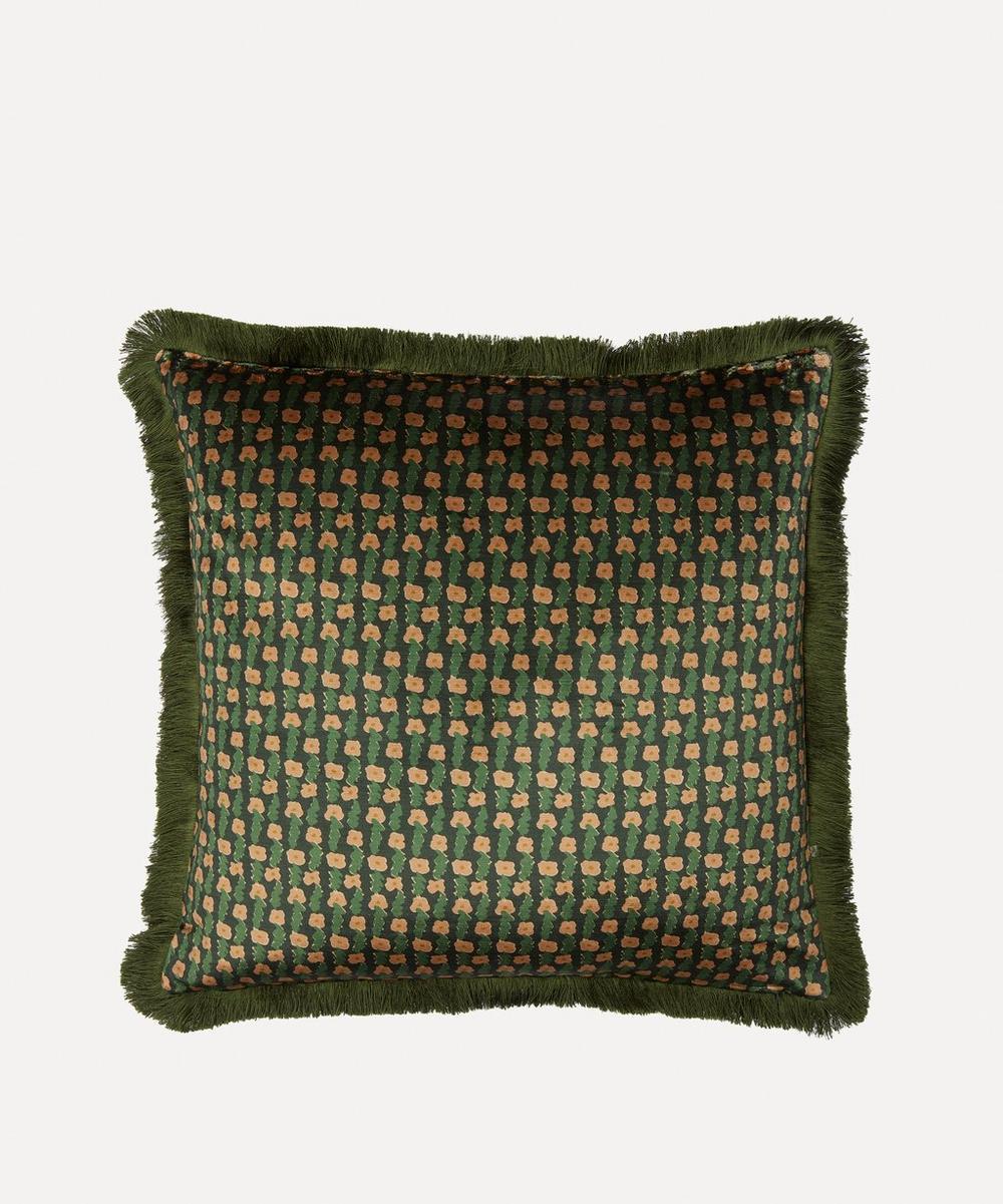 liberty london Liberty Prospect Road Velvet Cushion