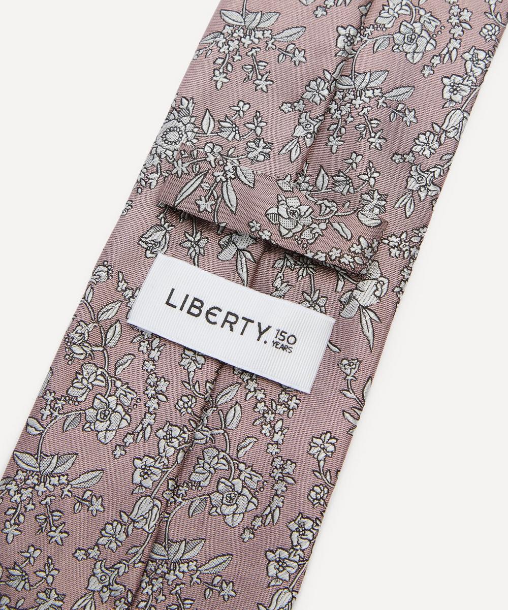 liberty london Liberty Summer Blooms Jacquard Silk Tie