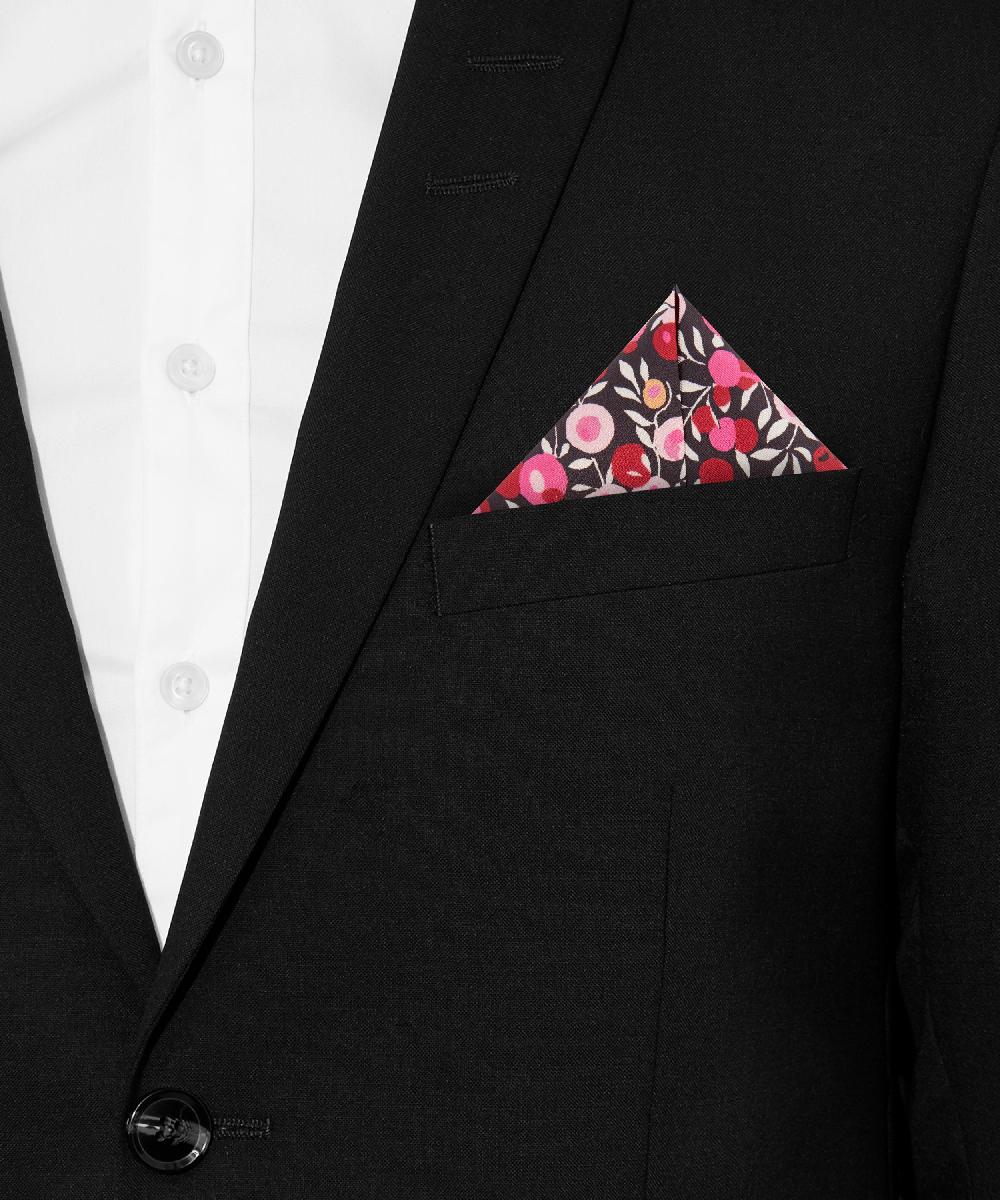 liberty london Liberty Wiltshire Berry Silk Bow Tie