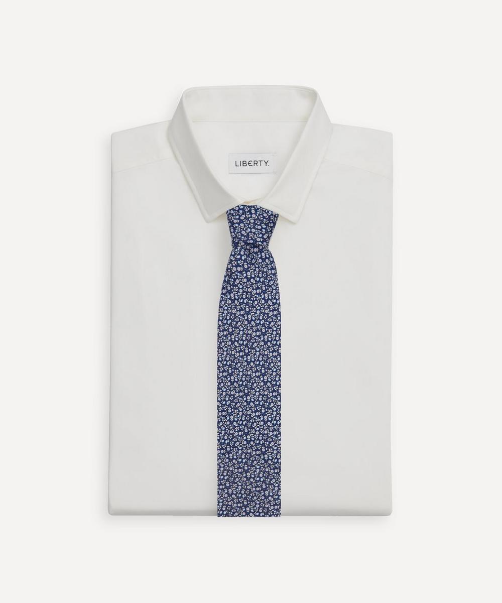 liberty london Liberty Winsford Ditsy Printed Silk Tie