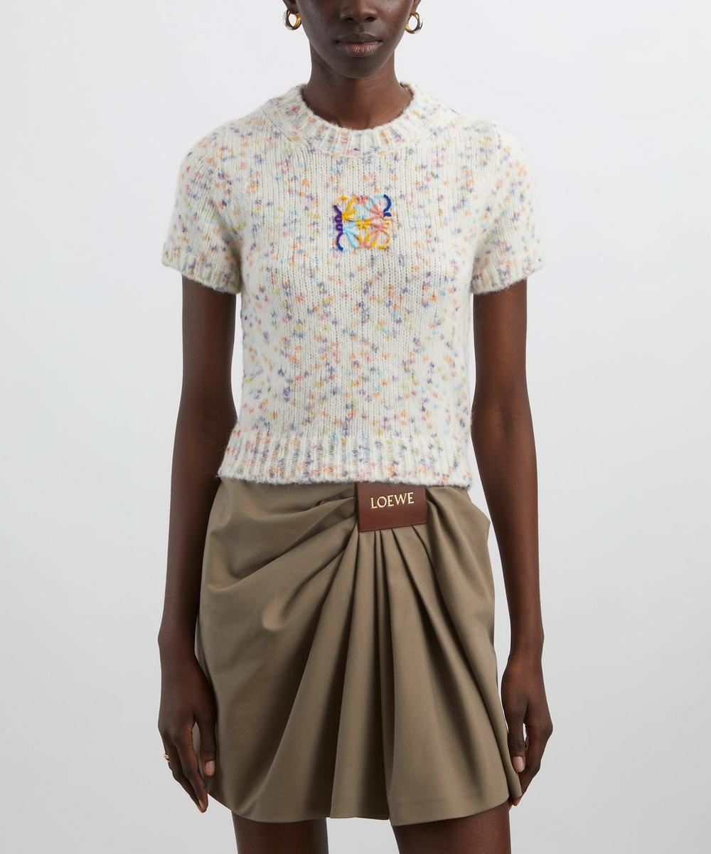 Liberty London Loewe Multicoloured Short-Sleeve Jumper
