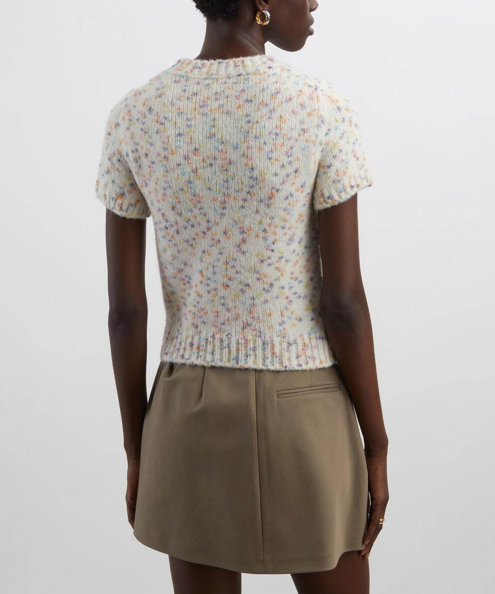 Liberty London Loewe Multicoloured Short-Sleeve Jumper