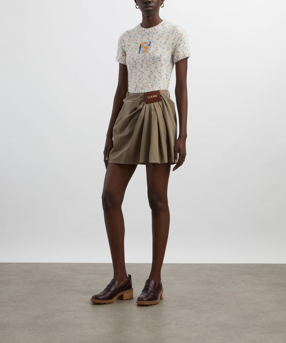 liberty london Loewe Multicoloured Short-Sleeve Jumper