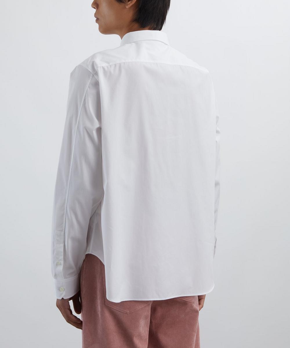 Liberty London Loewe White Cotton Long-Sleeve Shirt