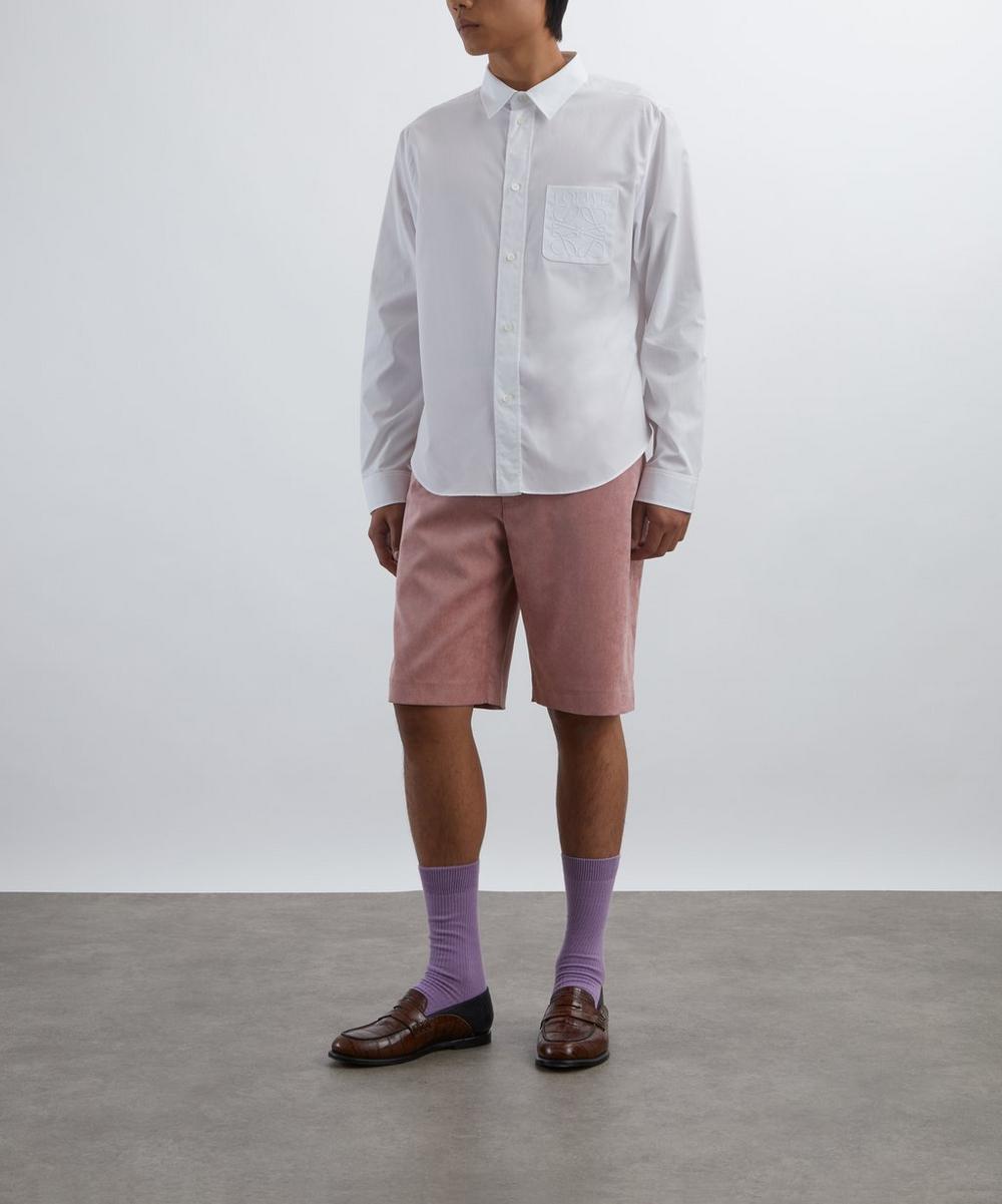 liberty london Loewe White Cotton Long-Sleeve Shirt