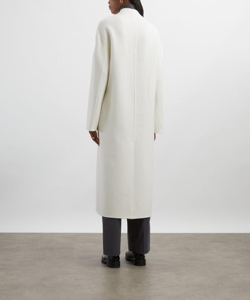 Liberty London Loulou Studio Amory Cashmere Drap Long Coat