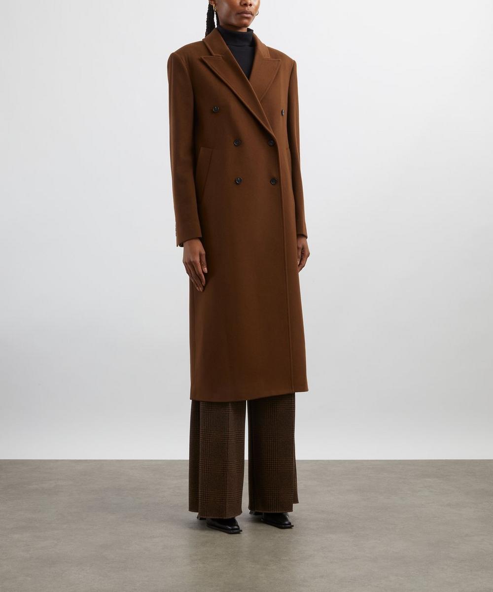 Liberty London Loulou Studio Rosco Long Double-Breasted Coat