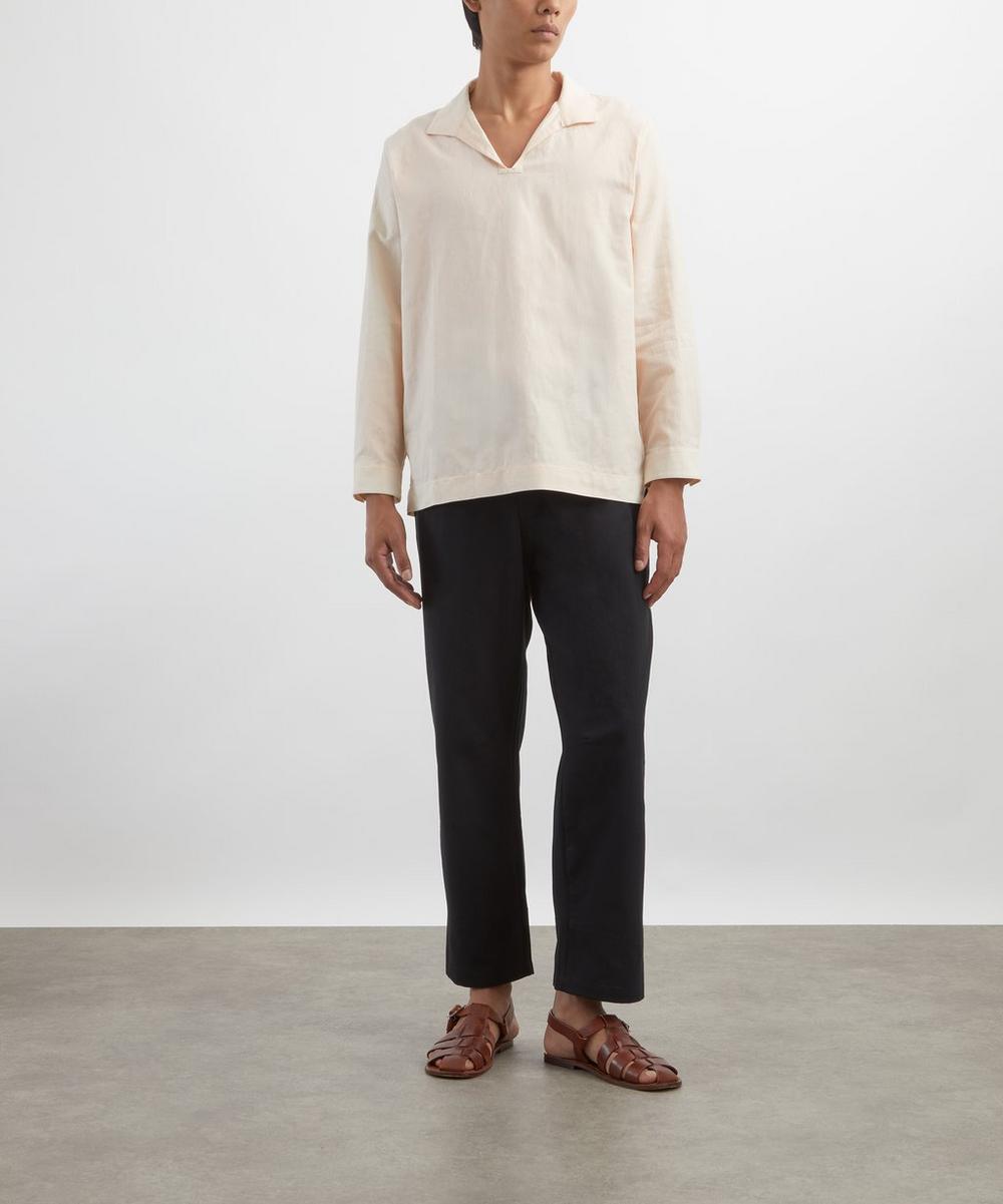 liberty london Marané El Abrazo Natural Cotton Shirt
