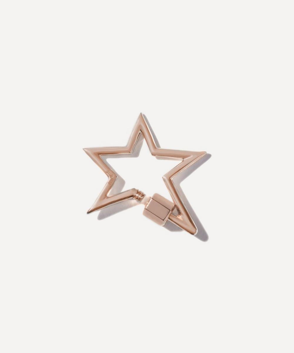 liberty london Marla Aaron 14ct Rose Gold Large Starlock Clasp