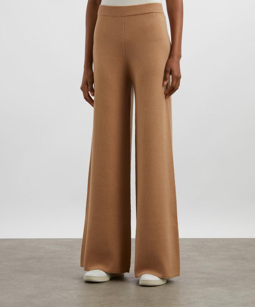 Liberty London Max Mara Judy Wool-Cashmere Long Trousers