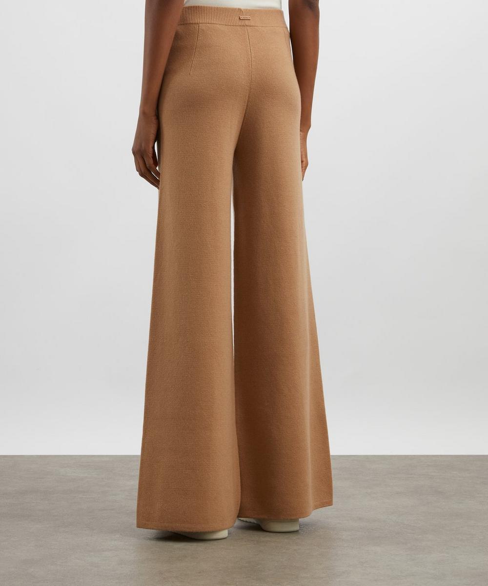 Liberty London Max Mara Judy Wool-Cashmere Long Trousers