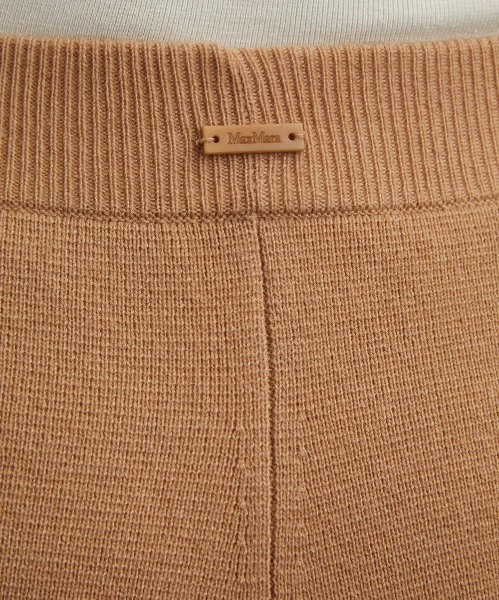 Liberty London Max Mara Judy Wool-Cashmere Long Trousers