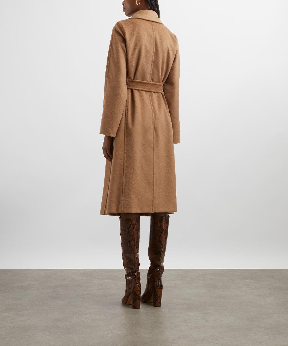 Liberty London Max Mara Manuela Camelwool Robe Coat