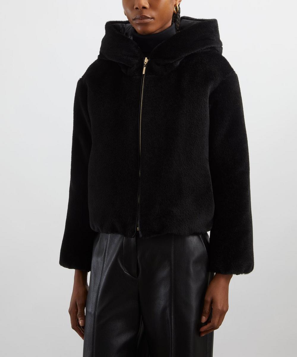 Liberty London Max Mara Olly Short Reversible Alpaca-Wool Padded Jacket