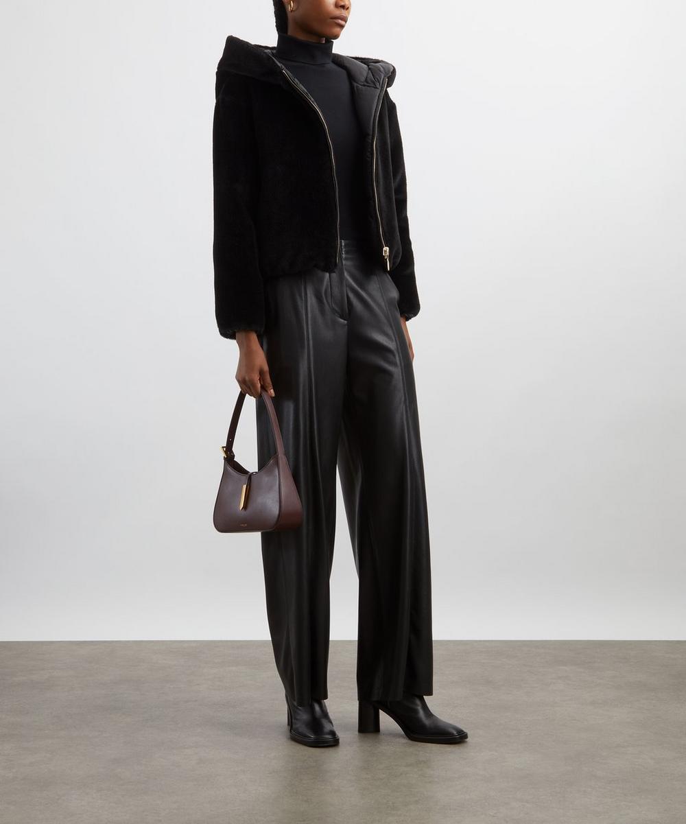 liberty london Max Mara Olly Short Reversible Alpaca-Wool Padded Jacket