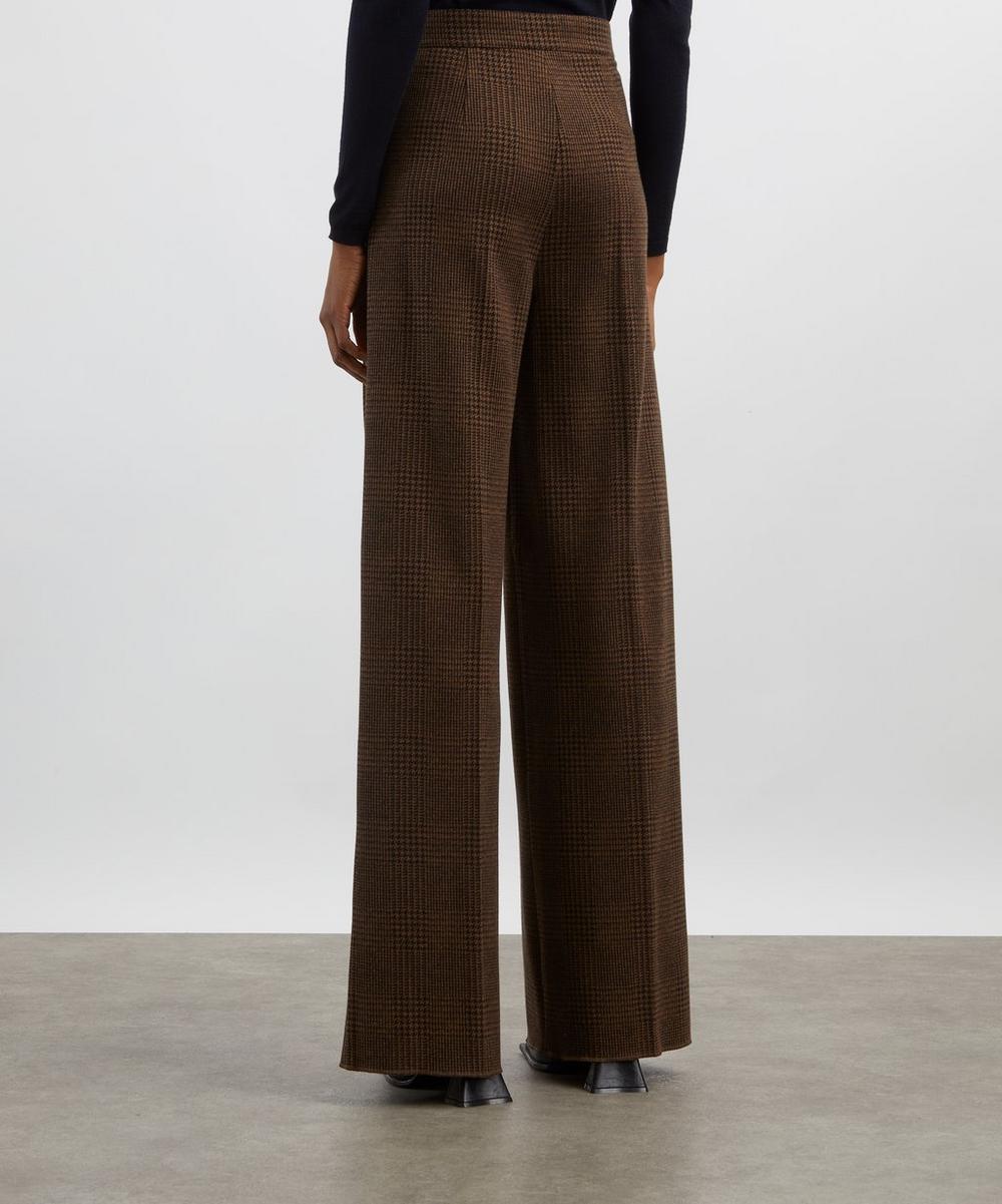 Liberty London Max Mara Ponza Patterned Wide-Leg Trousers
