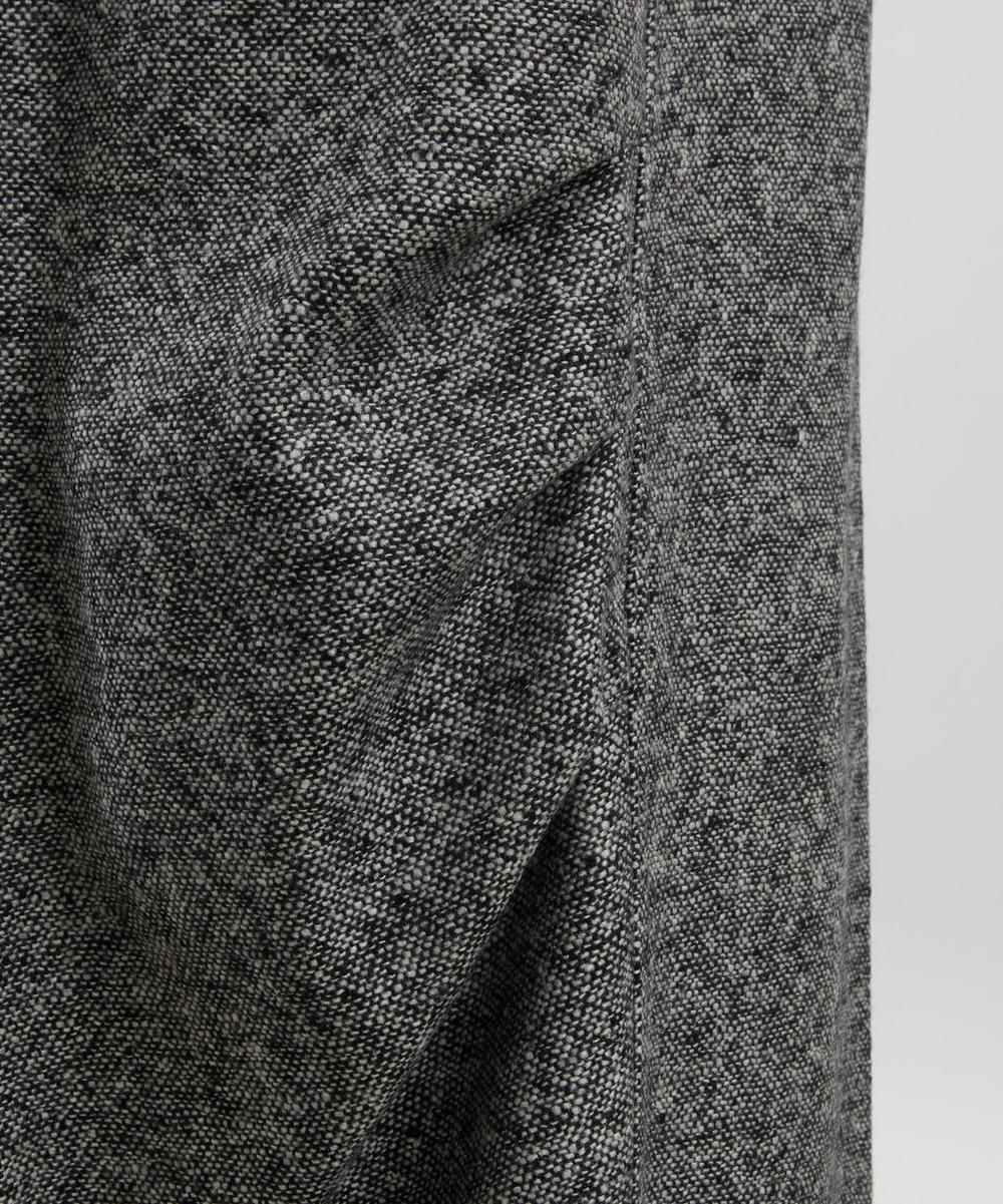 Liberty London Max Mara Simone Wool-Silk Tweed Trousers