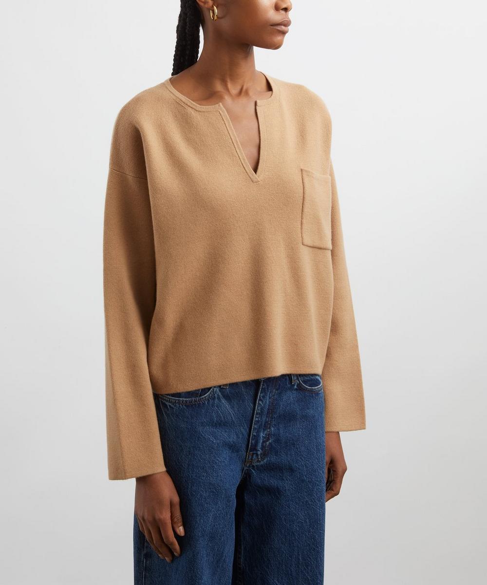 Liberty London Max Mara Zibello Wool-Cashmere Jumper