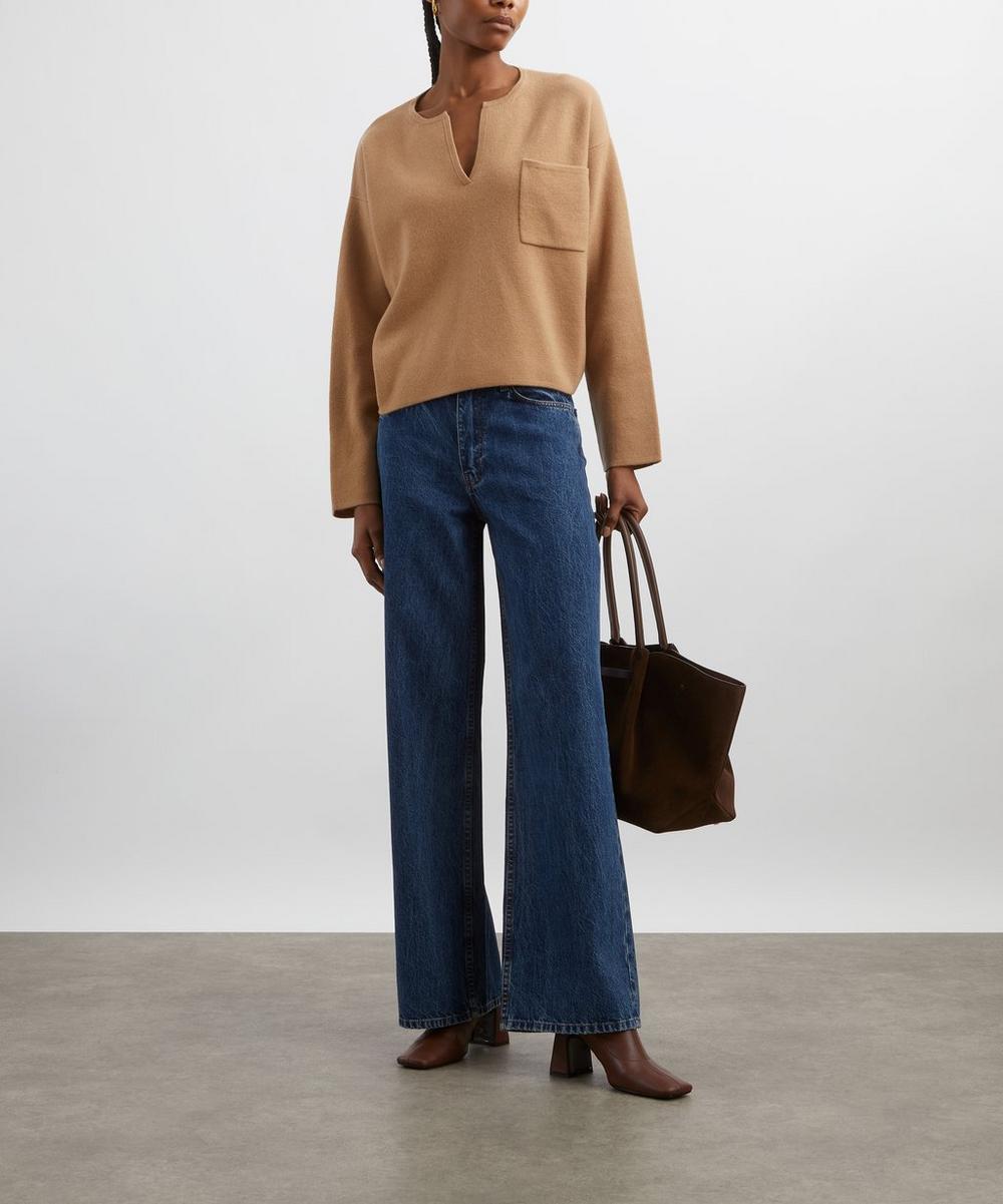 liberty london Max Mara Zibello Wool-Cashmere Jumper