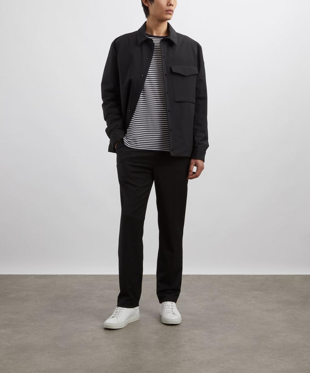 liberty london Moncler Black Vautisse Technical Shirt Jacket