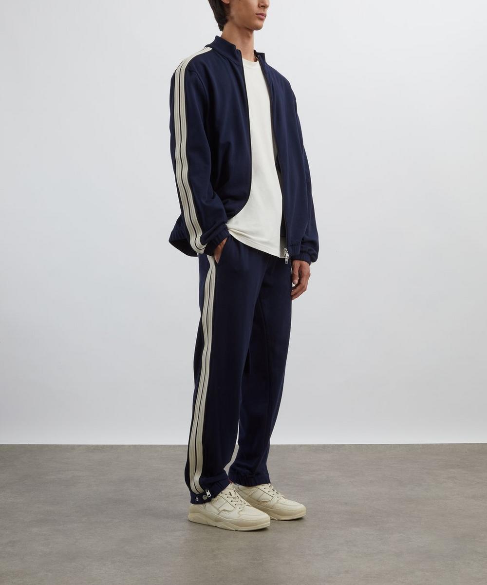 liberty london Moncler Navy Cotton Jogging Trousers