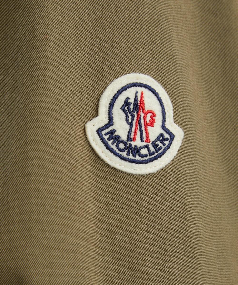 Liberty London Moncler Olive Cotton Gabardine Shirt Jacket