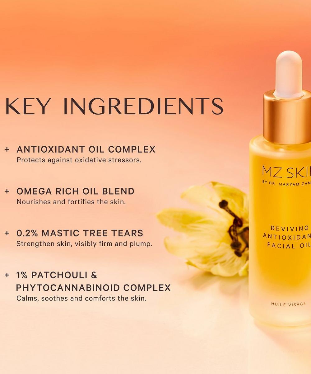 Liberty London MZ Skin Reviving Antioxidant Facial Oil 30ml