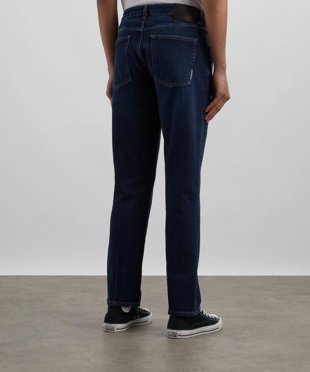 Liberty London Neuw Ray Straight Jeans In Hunter Mid Indigo