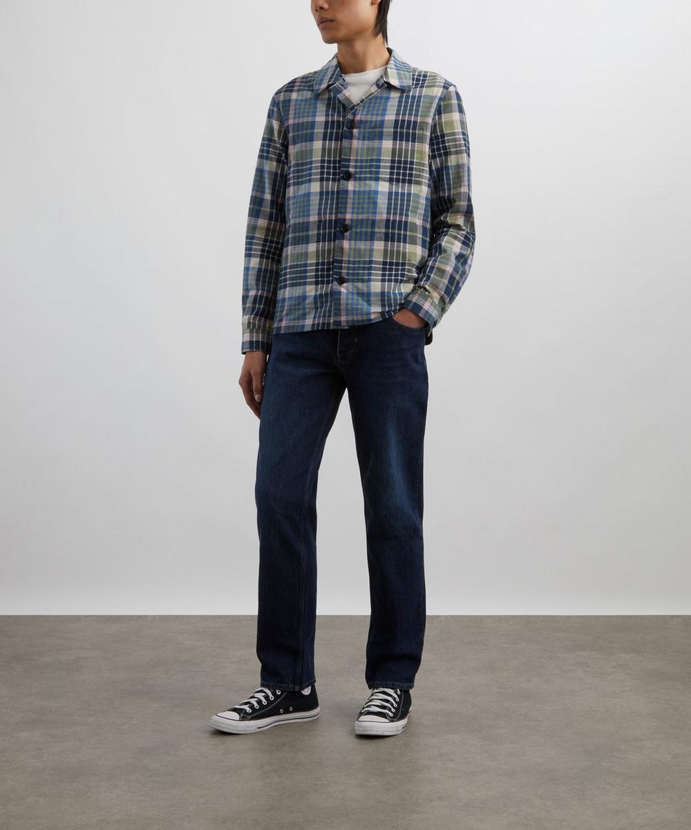 liberty london Neuw Ray Straight Jeans in Hunter Mid Indigo
