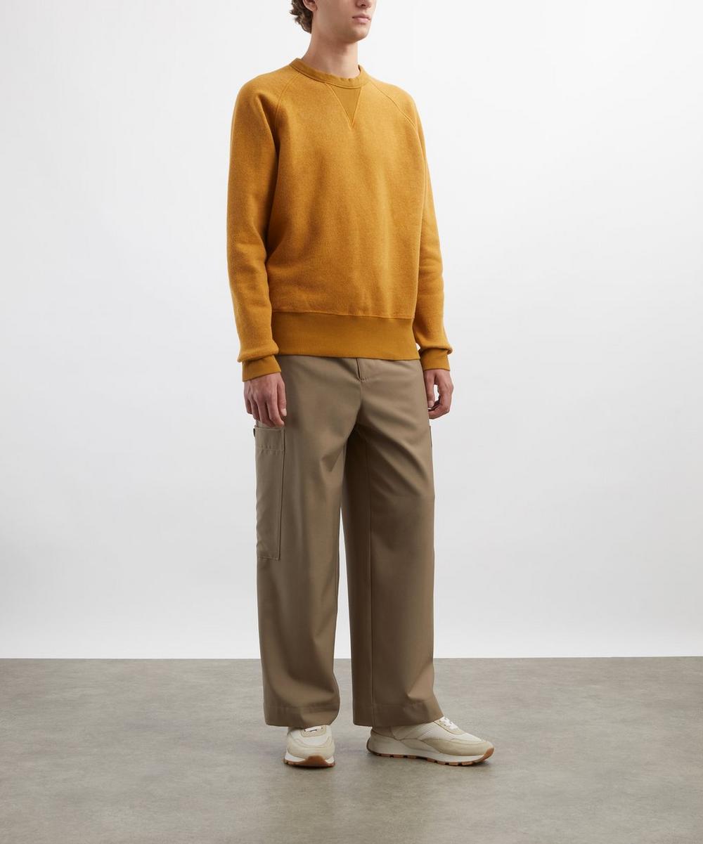 liberty london Norse Projects Marten Relaxed Cotton-Wool Sweatshirt