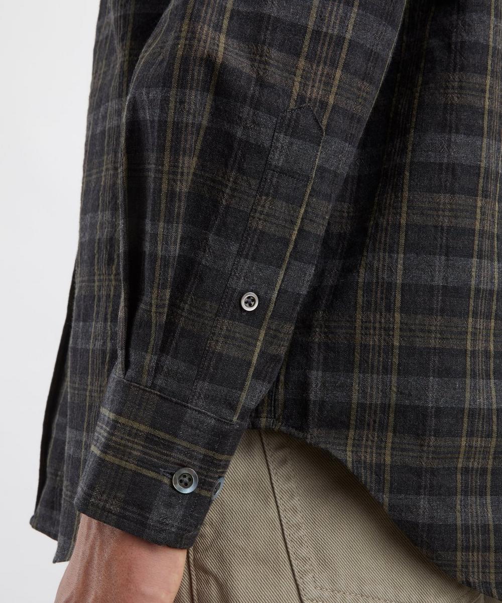 Liberty London Norse Projects Oversized Wool Check Shirt