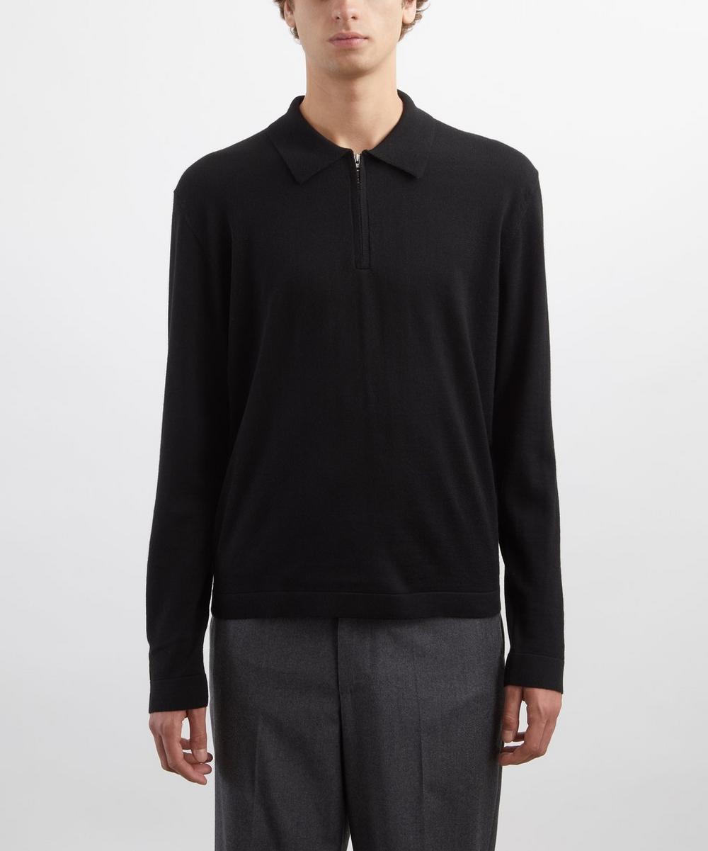 Liberty London Norse Projects Tech Merino Crepe Polo