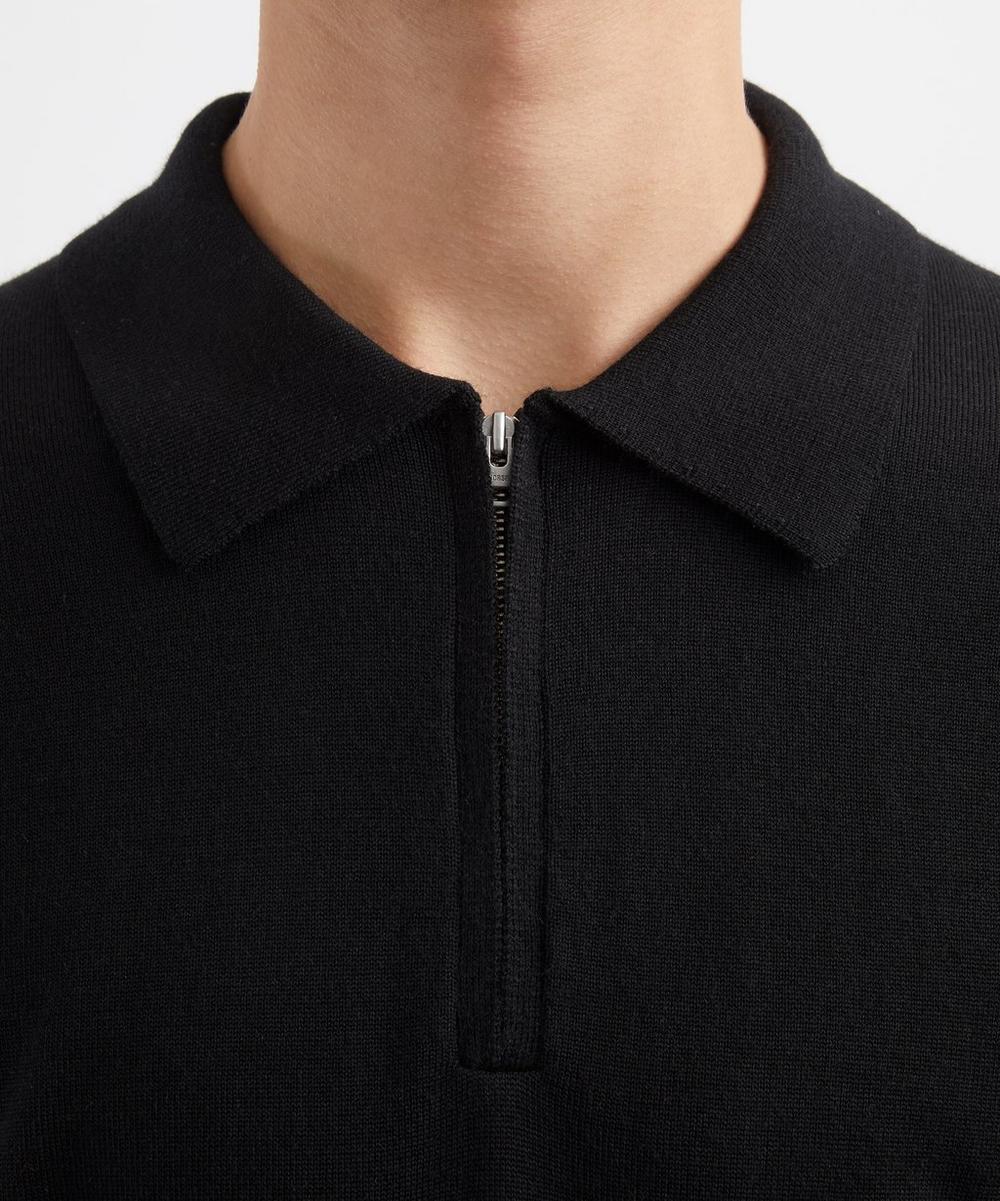 Liberty London Norse Projects Tech Merino Crepe Polo