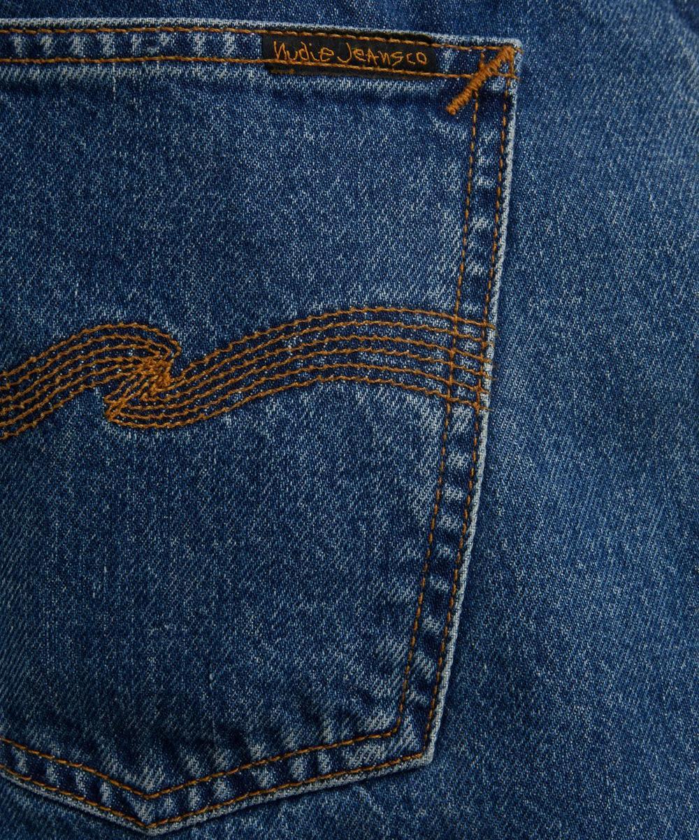 Liberty London Nudie Jeans Gritty Jackson Straight-Leg Jeans In Morning Mist