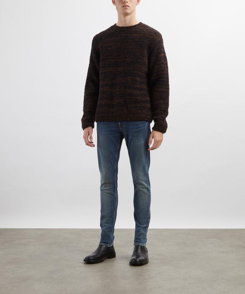 liberty london Nudie Jeans Gurra Bouclé Knit Jumper