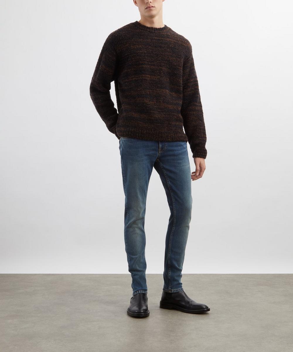 liberty london Nudie Jeans Lean Dean Blue Dawn Jeans