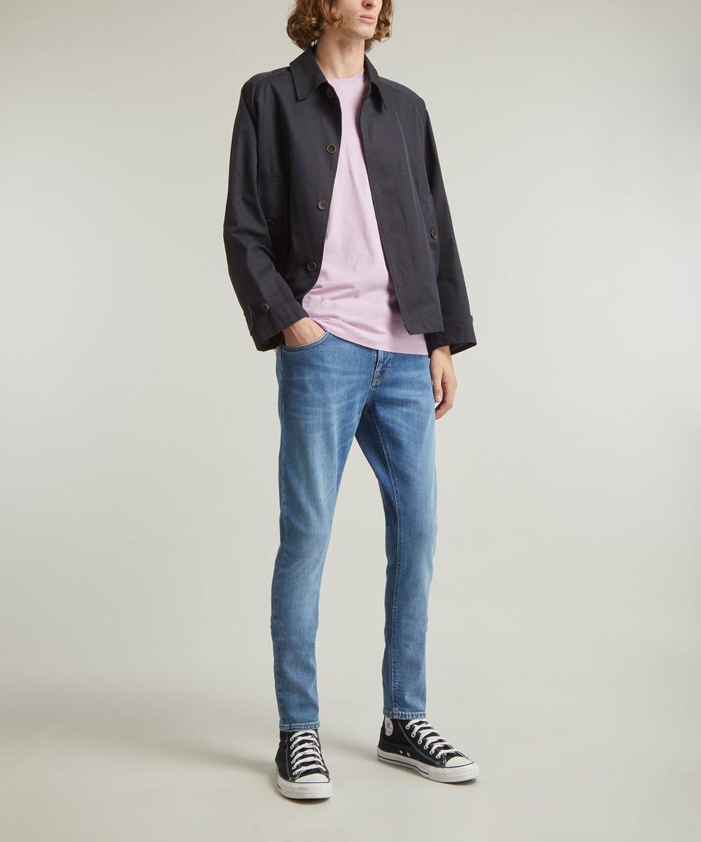 liberty london Nudie Jeans Lean Dean Lost Orange Jeans