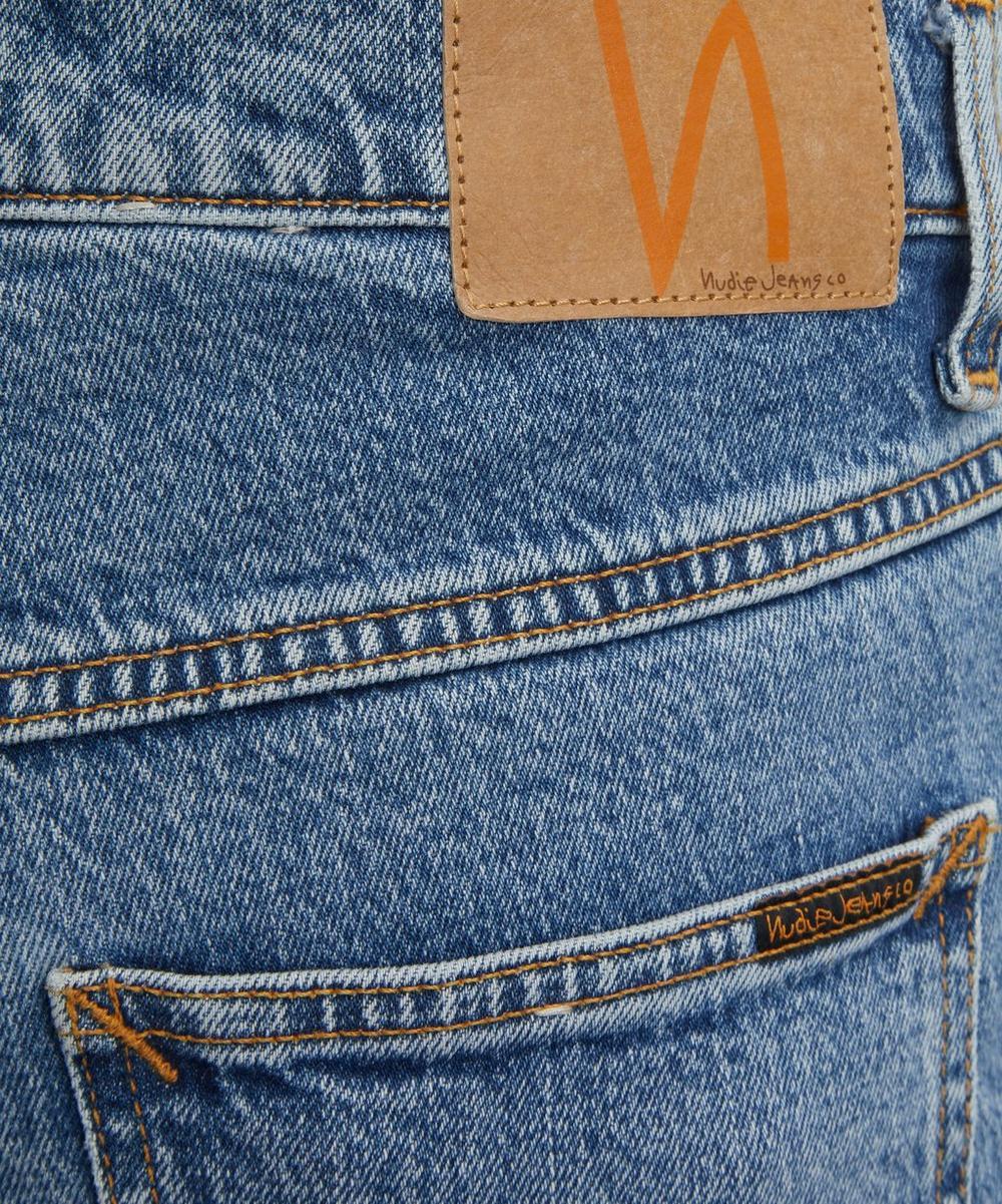 Liberty London Nudie Jeans Solid Ollie Worn Vintage Slim-Fit Jeans