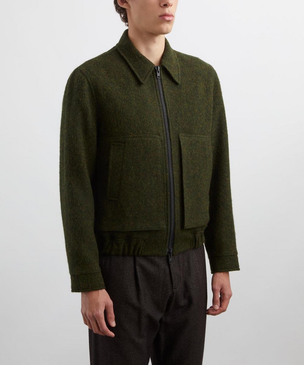 Liberty London Oliver Spencer Arlington Wool Bomber Jacket