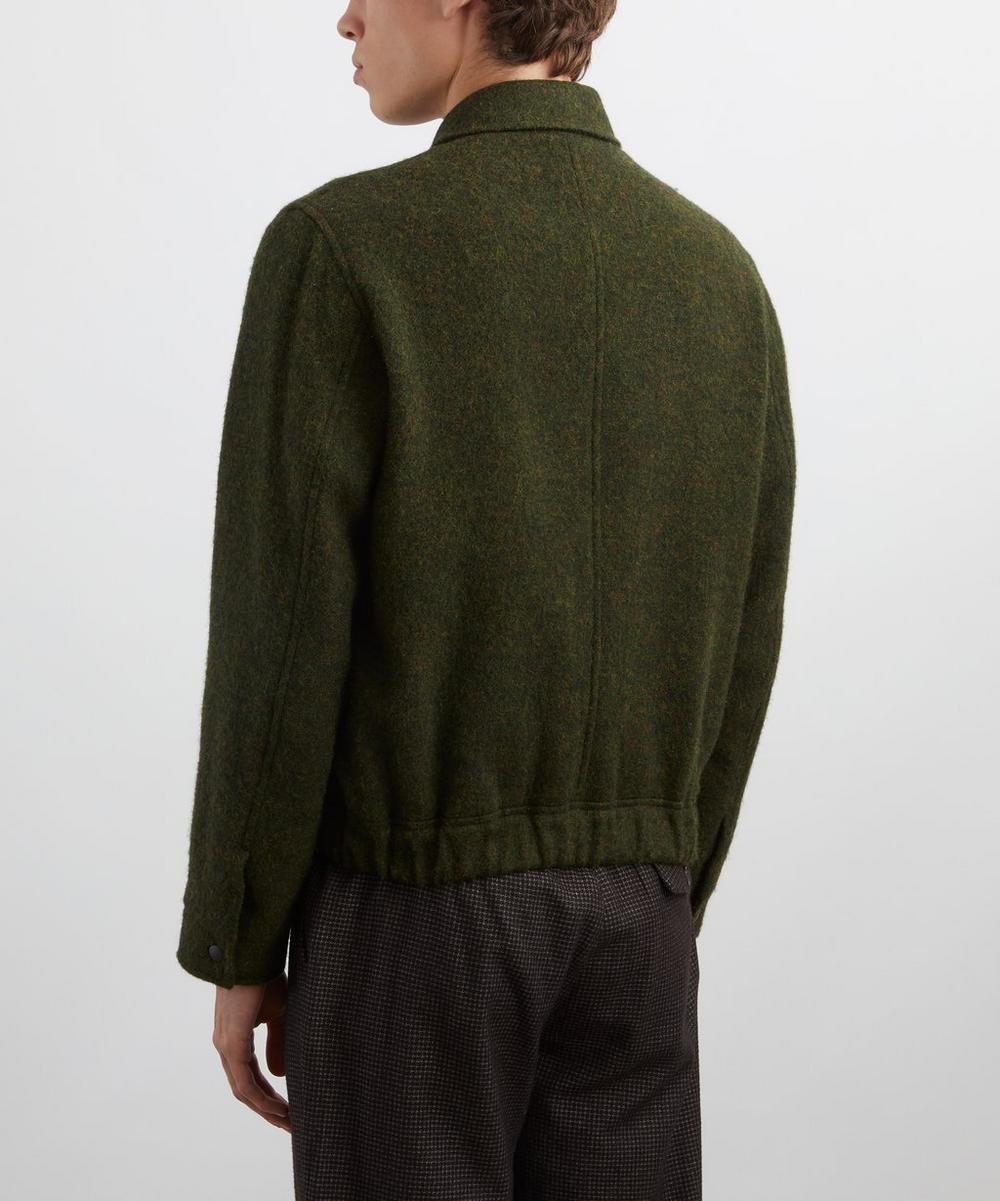 Liberty London Oliver Spencer Arlington Wool Bomber Jacket