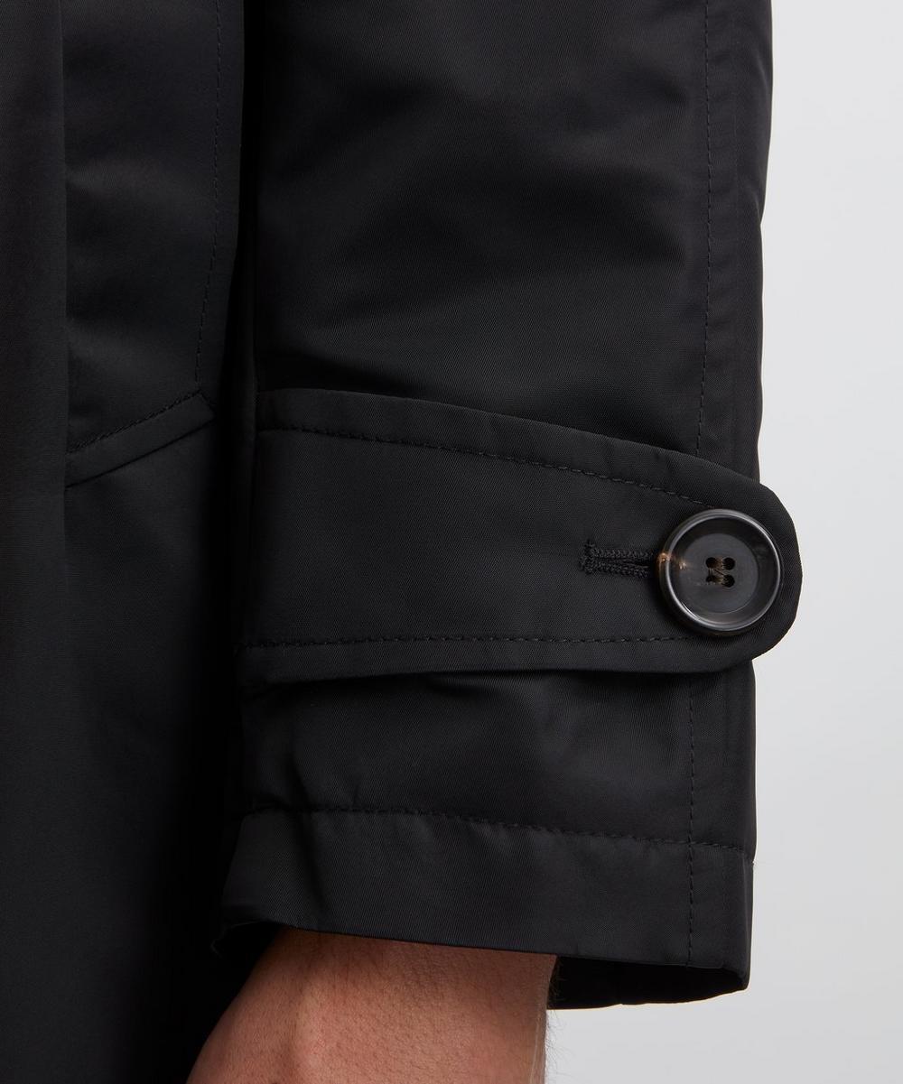 Liberty London Oliver Spencer Black Arnold Raincoat